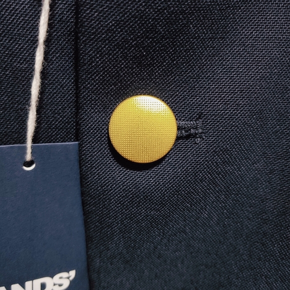 NWT Lands' End Boys Wool Blazer Jacket Dark Blue Navy Suit Jacket size 10H Husky - Picture 10 of 12